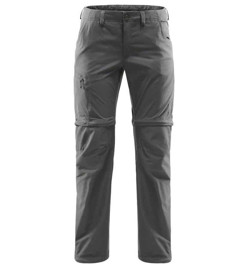 Haglöfs Womens Lite Zip Off Hiking Pants Black New Zealand 94168QJZO